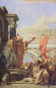 Giovanni Battista Tiepolo Presenting Christ to the People (Ecce Homo) (mk05) oil painting artist